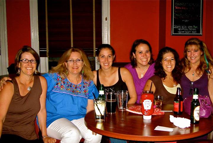 Karaoke night! And, I even got up and sang. 