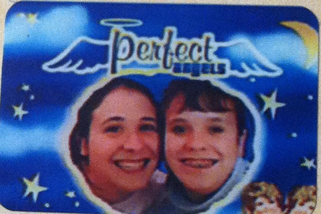 My sister and I about 15 years ago. 